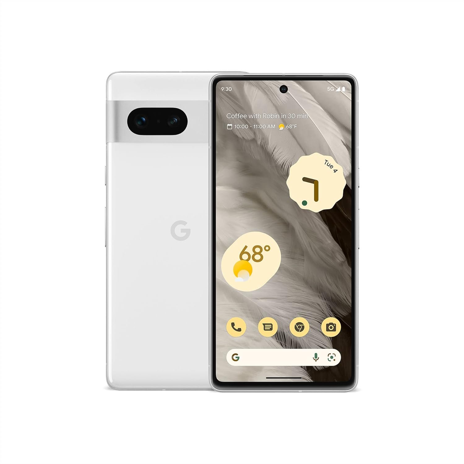 7173p0j-mbL._AC_SL1500_.jpg Google Pixel 7-5G Android Phone - Unlocked Smartphone with Wide Angle Lens and 24-Hour Battery - 256GB - Snow - Image 1
