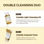 SKIN1004 Centella Travel Kit, Korean Skin Care Set with Toner, Moisturiser, Serum, Cleansing Oil & Cleanser, Travel Size Set with Madagascar Centella, Sensitive Skin, Perfect for Travel Beauty & Gifts - Image 5