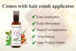 Blise organic Real Bhringraj oil - 100% Pure and Natural Anti hairfall, Hair growth, for Men and Women, highest Bhringraj concentration, with 21 precious and rare herbs, - Image 4