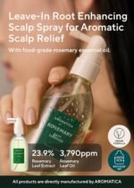 AROMATICA Root Enhancer Rosemary Water for Hair Growth spray - with Rosemary hair oil & caffeine & biotin - Korean hair care for hair thinning & hair loss - free from silicone, paraben and sulfate - Image 2