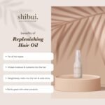 Shibui Replenishing Hair Oil, Moisturizing & Frizz Control, Adds Shine & Nutrients, Vegan & Sulfate-Free, 2 Fl Oz - Image 2