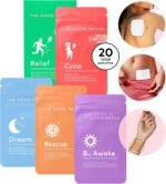 The Good Patch Complete Plant-Powered Patches – B12 for Energy, Dream for Sleep, Rescue for Recovery, Cycle for Balance, Relief for Comfort (20 Patches) - Image 2