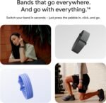 Google Fitbit Air - Screenless Activity Tracker with Fitness, Heart Rate, and Sleep Tracking - Personalized AI-Powered Coaching - Up to 7 Days’ Battery Life - Works with iOS and Android - Obsidian - Image 11