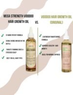 Glossed By Nae Mega Strength Voodoo Hair Growth Oil 4oz – Rosemary & Ayurvedic Herbal Scalp Oil for Thinning Edges, Dry Scalp & Protective Styles – For Natural Hair, Braids & Locs - Image 4