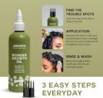 Lebanta Batana Oil For Hair Growth - 100% Pure, Raw & Natural Blend With Organic Castor, Pumpkin Seed, Coconut and Rosemary Oil - Thicker, Stronger Hair For Men & Women Scalp (2 Pack) - Image 4