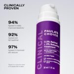 Paula's Choice CLINICAL 0.3% Retinol + 2% Bakuchiol Face Serum Treatment, Anti-Aging Serum for Face with Ceramides, Hylauronic Acid, Vitamin C & E, Deep Wrinkles & Fine Lines, Fragrance-Free, 1 oz - Image 2