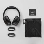 Skullcandy Crusher ANC 2 Wireless Over-Ear Bluetooth Headphones with Multi-Sensory Bass, Active Noise Cancelling, Up to 60 Hours Battery, Microphone for iPhone Android - Black/Asphalt - Image 7