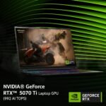 Acer Nitro 16S AI Copilot+ PC Gaming Laptop | AMD Ryzen AI 9 365 Processor | NVIDIA GeForce RTX 5070 Ti Laptop GPU | 16" WQXGA IPS 180Hz Display | 32GB DDR5 | 2TB Gen 4 SSD | Wi-Fi 6E | AN16S-61-R5K4 - Image 3
