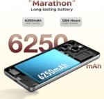 Note 58 Cell Phone Unlocked, Android 16 Smartphone with 32GB+128GB(TF 2TB), 6.75" HD+ 90Hz Waterdrop Screen,6250mAh Battery,4G Dual SIM Unlock Mobile Phone, Widevine L1/NFC/OTG/Face Unlock - Image 5