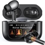 Bucephalus Wireless Earbuds, Bluetooth 5.4 Ear Buds, ENC Noise Cancelling Headphones with 48H Playtime, Bass Stereo Sound, Compatible with iPhone 17/16/15/14/Android, Pad - Mattle Black