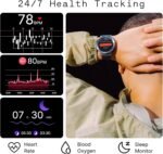CMF by Nothing Watch 3 Pro Smart Watch for Men Women, Bluetooth Call AI Energy Score, 1.43” Heart Rate Tracking, Sleep Monitor, GPS & 130 Sport Modes, Fitness Tracker for Android iOS, IP68 Dark Grey - Image 2
