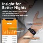 MorePro Health Fitness Tracker for Women Men, 24/7 Heart Rate Blood Pressure & Oxygen Monitoring, Sleep Tracker, 100+ Sport Modes Smart Watch, IP68 Waterproof, 2 Bands, Compatible Android iOS - Image 4