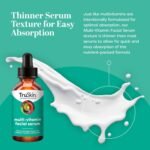 TruSkin Facial Serum with 11 Plant-Derived Vitamins & Minerals for Radiant, Healthy-Looking Skin - Powerful Antioxidants and Nourishing Vitamins for Skin Nutrition, 1 fl oz - Image 5