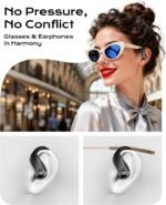 KTGEE Bluetooth Headphones 5.4 Sports Wireless Earbuds with Flexible Earhooks, Ultra Lightweight 7.8g Wireless Earphones, 80H Battery Life, IPX7 Sweatproof Headset for Gym, Running & Outdoor Training - Image 2