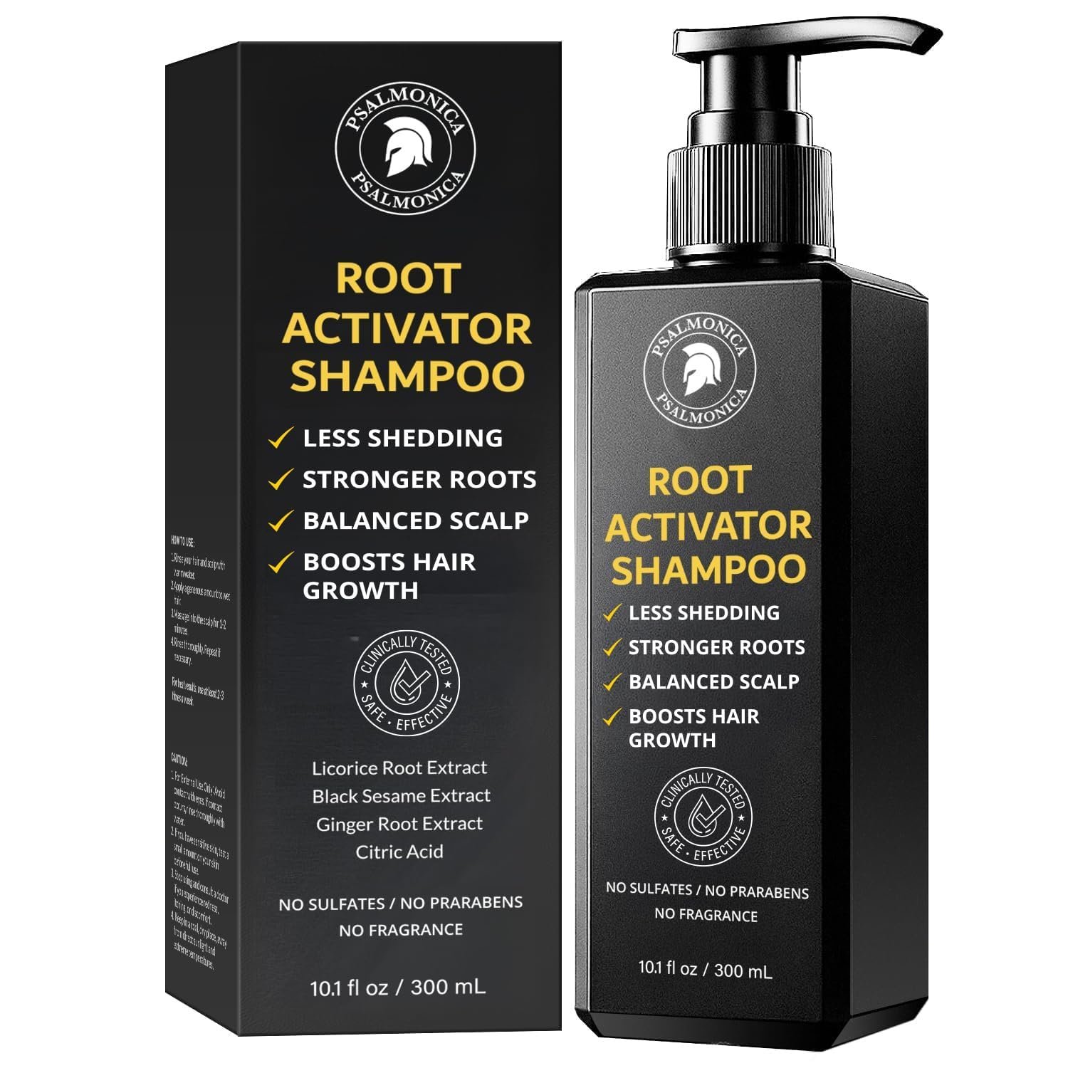 71RXqy96rL._SL1500_.jpg Root Activator Shampoo for Men: Hair Growth Shampoo for Hair Loss and Thinning Hair - Hair Loss Regrowth Shampoo for Men Women (Refreshing Scent) - Image 1