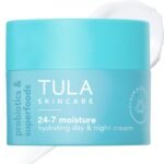 TULA Skincare 24-7 Hydrating Day & Night Cream, Anti-Aging Face Moisturizer for Dryness & Dullness with Prebiotic Extracts & Hyaluronic Acid