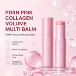 2PCS PDRN Pink Collagen Volume Multi Balm Stick Collagen Wrinkle Stick Face & Body Balm for Under-Eyes, Neck, Forehead, Smile Lines, Lips | Plumping, Radiance - Image 2