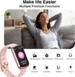 Fitness Tracker, Smart Watches for Women Men with 24/7 Heart Rate/Blood Pressure/Blood Oxygen Monitor, Sleep Tracker, Calories&Step Counter, IP68 Waterproof Health Activity Trackers for Android&iPhone - Image 5