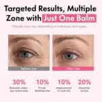 PDRN Pink Collagen Volume Multi Balm Stick, 5% PDRN Stick, Wrinkle Stick for Eyes, Neck, Forehead, Smile Lines & Lips, Plumping, Volumizing & Hydrating, 0.35 Oz - Image 6
