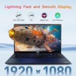 NIMO 15.6 IPS-FHD-Laptop, 16GB RAM 1TB SSD Intel Pentium Quad Core N100, Backlit Keyboard Fingerprint (Beat to i3-1115G4 Up to 3.4GHz) Computer for Student-Home WiFi 6 BT5.2 Win 11 - Image 9