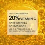 Premium 20% Vitamin C Serum For Face with Hyaluronic Acid, Retinol & Amino Acids - Boost Skin Collagen,Hydrate & Plump Skin, Anti Aging & Wrinkle Facial Serum 60ml - Image 2