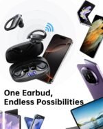 KTGEE Bluetooth Headphones 5.4 Sports Wireless Earbuds with Flexible Earhooks, Ultra Lightweight 7.8g Wireless Earphones, 80H Battery Life, IPX7 Sweatproof Headset for Gym, Running & Outdoor Training - Image 8