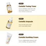 SKIN1004 Centella Travel Kit, Korean Skin Care Set with Toner, Moisturiser, Serum, Cleansing Oil & Cleanser, Travel Size Set with Madagascar Centella, Sensitive Skin, Perfect for Travel Beauty & Gifts - Image 6