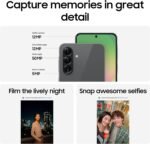 Samsung Galaxy A56 5G Cell Phone, 256GB AI Smartphone, Unlocked Android, AI Photo Edits, Large Screen, Long Battery Life, 2025, US 1 Yr Manufacturer Warranty, Awesome LightGray - Image 5