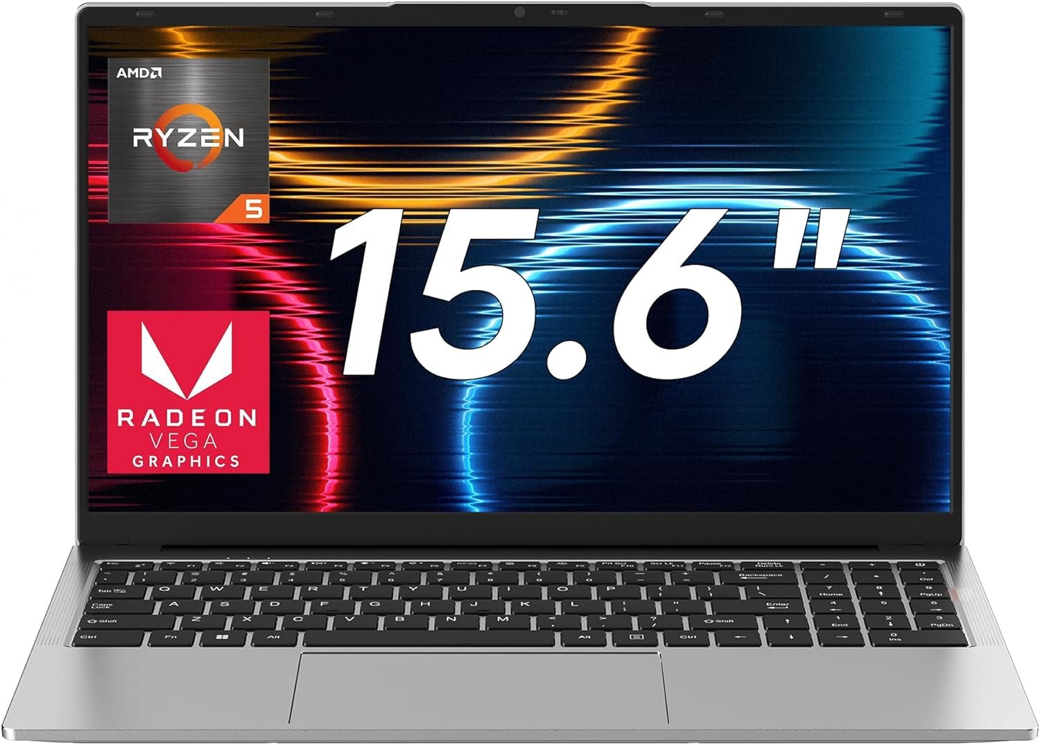71fnYd3nBaL._AC_SL1500_.jpg jumper 2026 Gaming Laptop, AMD Ryzen 7430U(Up to 4.3GHz), 16GB DDR4 1TB NVME SSD, 15.6" FHD IPS Screen, 62.7Wh Battery, Windows 11, GPU, USB3.2, 4 Stereo Speakers, 2 Memory Slots. - Image 1