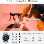 CMF by Nothing Watch 3 Pro Smart Watch for Men Women, Bluetooth Call AI Energy Score, 1.43” Heart Rate Tracking, Sleep Monitor, GPS & 130 Sport Modes, Fitness Tracker for Android iOS, IP68 Dark Grey - Image 3