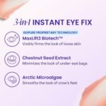 goPure NEW Instant Lift Eye Gel - For the look of Puffiness & Bags, Wrinkles, Fine Lines and Dark Circles, Anti Aging Skin Care for Men & Women with MaxLift3 Biotech Under Eye Brightener - Image 4