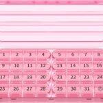 Zoksi Monthly Pill Organizer 1 Time a Day, 30 Day Pill Box Organizer Once a Day, One Month Large Pill Case for Travel, 31 Day Daily Medcine Container for Vitamins, Supplement & Medication (Pink)