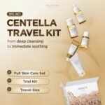 SKIN1004 Centella Travel Kit, Korean Skin Care Set with Toner, Moisturiser, Serum, Cleansing Oil & Cleanser, Travel Size Set with Madagascar Centella, Sensitive Skin, Perfect for Travel Beauty & Gifts - Image 2