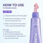 goPure NEW Instant Lift Eye Gel - For the look of Puffiness & Bags, Wrinkles, Fine Lines and Dark Circles, Anti Aging Skin Care for Men & Women with MaxLift3 Biotech Under Eye Brightener - Image 5