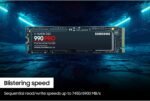 Samsung 990 PRO SSD 2TB NVMe M.2 PCIe Gen4, M.2 2280 Internal Solid State Hard Drive, Seq. Read Speeds Up to 7,450 MB/s for High End Computing, Gaming, and Heavy Duty Workstations, MZ-V9P2T0B/AM - Image 7