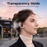 GNMN Active Noise Cancelling Ear Buds Wireless Earbuds Bluetooth 5.3 Headphones 90H Playtime Power Display Case Hi-Fi Stereo Bass Over-Ear Earphones with Waterproof ANC Transparency for Gym/Workout - Image 4