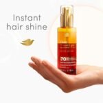 Dove Damage Therapy Defense Bi-Phase Serum + Oil 1 ct UV Repair & Glow for 70 Hour Hair Protection, with Ferulic Serum, 3.9 fl oz - Image 5