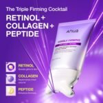 ANUA Collagen Retinol Refining Gua Sha Cream, Neck Cream For Lifting & Firming, Jawline to Décolleté, Daily Moisturizer, Fine Line Care, Neck Massager, Korean Skin Care, 2.7fl.oz - Image 2