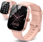 Csasan Smart Watch for Men Women(Answer/Make Call), 1.91" HD Screen Smartwatch Heart Rate/Sleep/Steps Monitor, 100+ Sports Fitness Watch, IP68 Waterproof Activity Trackers for Android iOS Pink