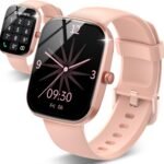 Csasan Smart Watch for Men Women(Answer/Make Call), 1.91" HD Screen Smartwatch Heart Rate/Sleep/Steps Monitor, 100+ Sports Fitness Watch, IP68 Waterproof Activity Trackers for Android iOS Pink