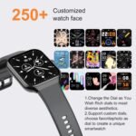 Smart Watch,1.96"HD Smartwatch for Men Women (Answer/Make Call), 2026 Fitness Activity with Heart Rate/Sleep Monitor/Step Counter, IP68 Waterproof, 113+ Sport Modes Running Watch for Android iOS Black - Image 4