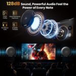 FOSSIBOT F110Pro 5G Rugged Phone Android 15, 128dB Louder Speaker, 10000mAh Battery Rugged Smartphone Unlocked, MTK Dimensity 6300+, 20GB+128GB/2TB Cell Phone, 6.745" FHD Display, 50MP Camera - Image 2