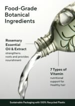 AROMATICA Root Enhancer Rosemary Water for Hair Growth spray - with Rosemary hair oil & caffeine & biotin - Korean hair care for hair thinning & hair loss - free from silicone, paraben and sulfate - Image 4
