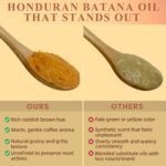 100% Raw Batana Oil for Hair Growth from Honduras for Dry, Damaged & Thinning Hair, Natural Hair Oil for Frizz, Split Ends, Deep Nourishment for Curly & Chemically Treated Hair, No Fragrance - Image 4