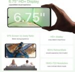 UMIDIGI Unlocked Phone,G9T Android 14 Cell Phone,8(4+4)+256GB 1TB Octa-Core,6.75" HD+ Smartphone,5000mAh,AI Face & Fingerprint Unlock,4G Dual SIM Phone,GPS,FM Radio,Unlocked Android Phones - Image 5