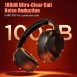 Upgraded Pro‑level Hybrid Active Noise Cancelling Headphones, HD Sound & Big Bass, 2X Softer Comfort, Long ANC Playtime, Wireless Over-Ear Bluetooth Headphones Perfect for Home Office|Travel|Pair - Image 5
