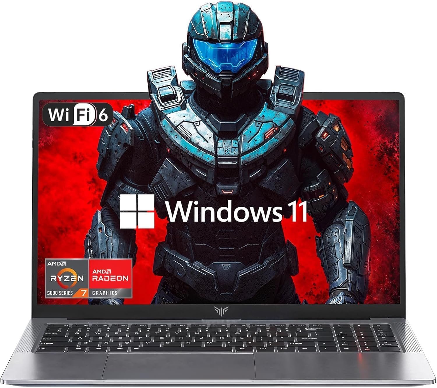 71zFwwxz9xL._AC_SL1500_.jpg KAIGERR Gaming Laptop, 15.6inch Laptop Computer with AMD Ryzen 7 5700U(8C/16T, Up to 4.3GHz), 16GB RAM 512GB NVMe SSD Windows 11 Laptop, Radeon RX Vega 8 Graphics,WiFi 6 - Image 1