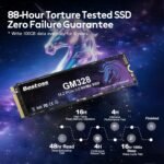 2TB NVMe M.2 2280 SSD, PCIe Gen3 3D NAND Internal Solid State Drive, Dynamic SLC Cache, Up to 3500MB/s, For Students, Office Work, Gaming, Home Entertainment, Compatible with Desktop or Laptop GM328 - Image 4