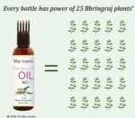 Blise organic Real Bhringraj oil - 100% Pure and Natural Anti hairfall, Hair growth, for Men and Women, highest Bhringraj concentration, with 21 precious and rare herbs, - Image 5
