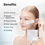 COSRX PDRN EXOSOME Glaze Wrapping Mask with SALMON DNA PDRN, Instant Glow, Easy Peel-Off Overnight Mask for Glass Skin, Firmness, Elasticity & Skin Texture Care,1.69 fl. Oz, Korean Skin Care - Image 7